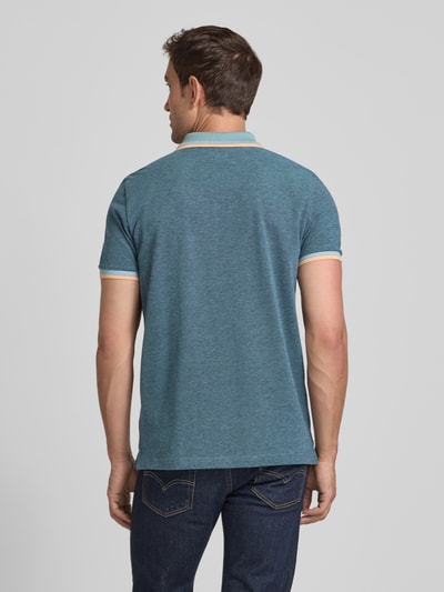 MCNEAL Poloshirt mit Label-Stitching Dunkelblau 5