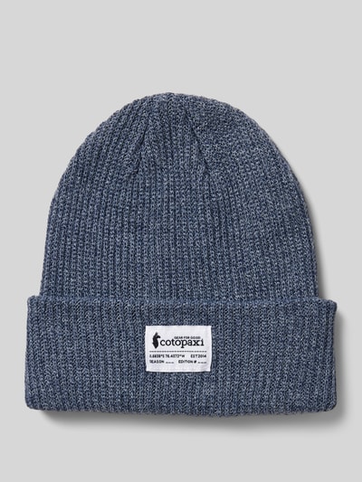 Cotopaxi Czapka beanie z detalem z logo Średnioszary 1