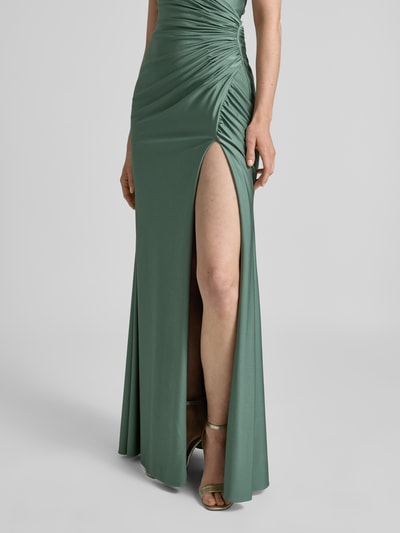 Mascara Abendkleid mit Raffungen Schilf 3