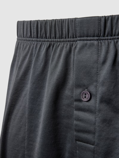 Hanro Boxershorts mit elastischem Bund Dunkelgrau 2