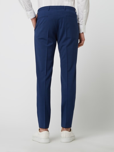 Roy Robson Pantalon met scheerwol, model 'Slacks' Blauw - 5