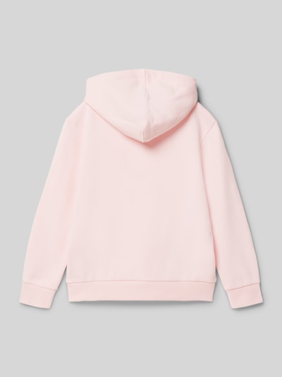 Lacoste Hoodie met labelprint Lichtroze - 3