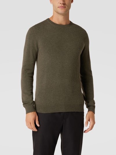 MCNEAL Pullover in Ripp-Optik Schilf Melange 4