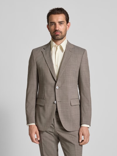 BOSS Regular Fit Anzugsakko mit Woll-Anteil Modell 'JASPER' Beige 4