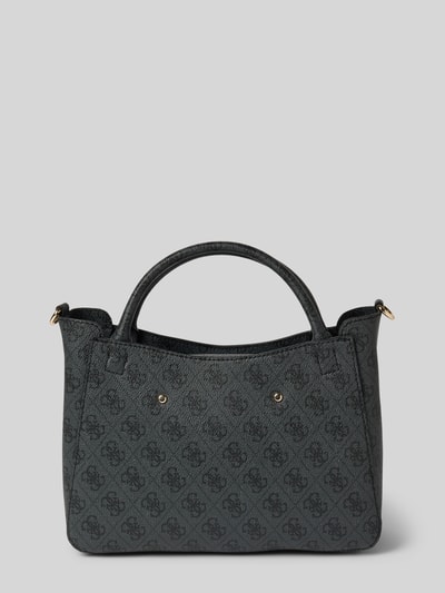 Guess Handtasche mit Label-Applikation Modell 'BRENTON' Anthrazit 4