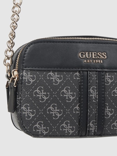 Guess Camera Bag mit Logo-Muster Modell 'Noelle' Black 4