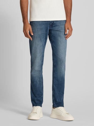 Antony Morato Comfort tapered fit jeans in 5-pocketmodel Jeansblauw - 4