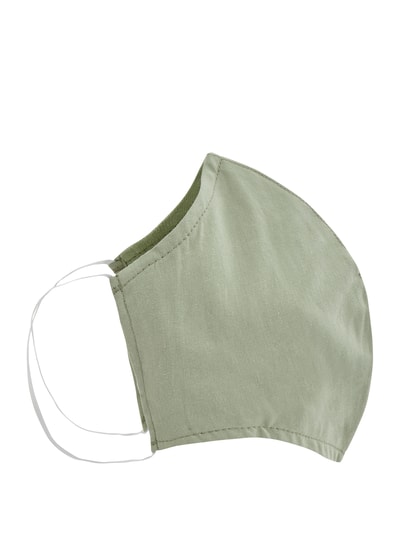 Jake*s Casual Mond-neusmasker met filterzak Lichtgroen - 8