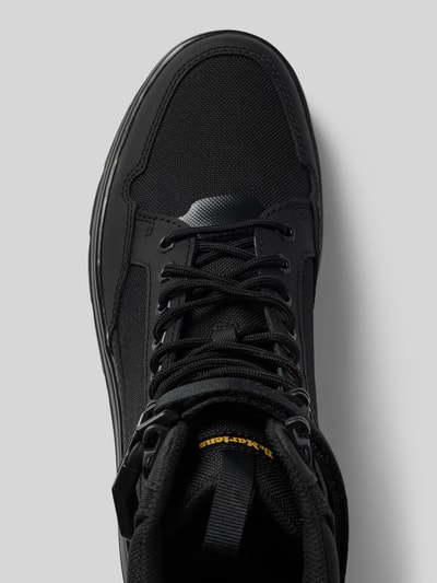 Produktfoto, Boots aus Leder-Mix mit verstellbarer Schnalle von Dr. Martens, Heren boots van leermix, afgeronde pasvorm, verstelbare gesp, vetersluiting, labelpatch, geprofileerde zool, hakhoogte maat 44: 5 cm, schachthoogte maat 44: 14 cm, schachtbreedte maat 44: 8 cm