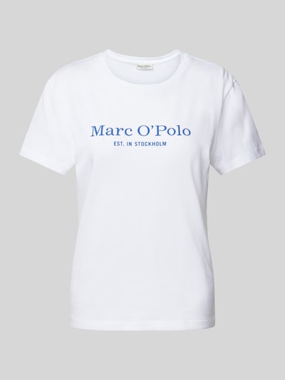 Marc O'Polo Comfort Fit T-Shirt aus reiner Baumwolle Weiss 2