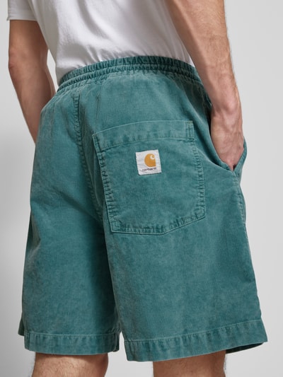 Carhartt Work In Progress Regular Fit Cordshorts mit elastischem Bund Modell 'REYNOLD' Dunkelgruen 3