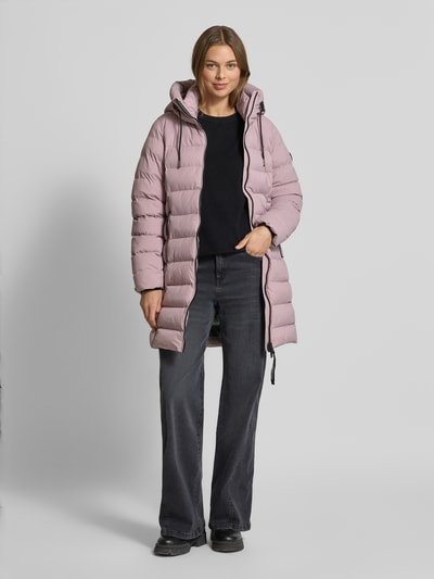 khujo Puffer Coat met capuchon model 'NEPTAR' Lila - 1