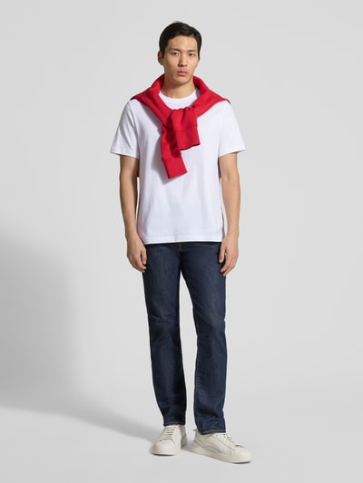 Tommy Hilfiger Regular Fit T-Shirt aus reiner Baumwolle Weiss 1