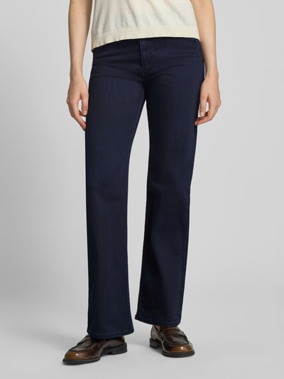 Christian Berg Woman Wide Leg Jeans im 5-Pocket-Design Marine 4