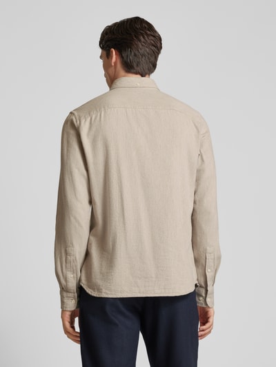 Jack & Jones Premium Vrijetijdsoverhemd met button-downkraag, model ‘BROOK’ Offwhite - 5