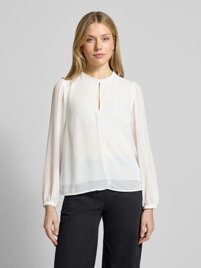 Rinascimento Blouse met ronde hals Offwhite - 4