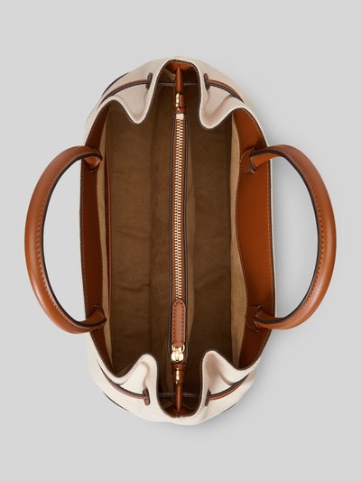 Lauren Ralph Lauren Henkeltasche aus Segeltuch Beige 3