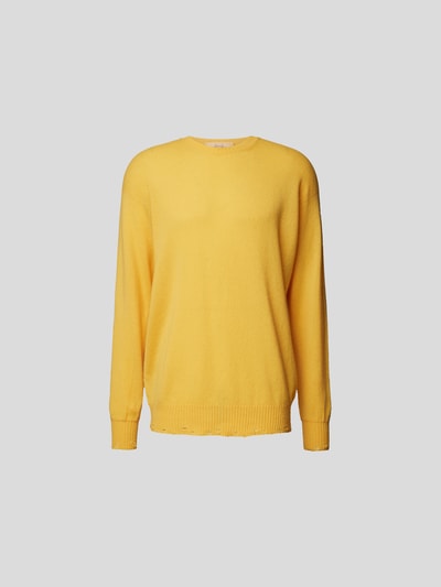 Maison Flaneur Pullover aus Kaschmir Gelb 2