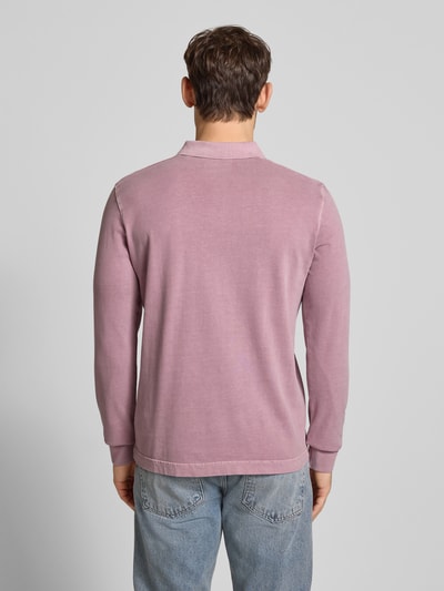 Marc O'Polo Regular Fit Poloshirt aus reiner Baumwolle Altrosa 5