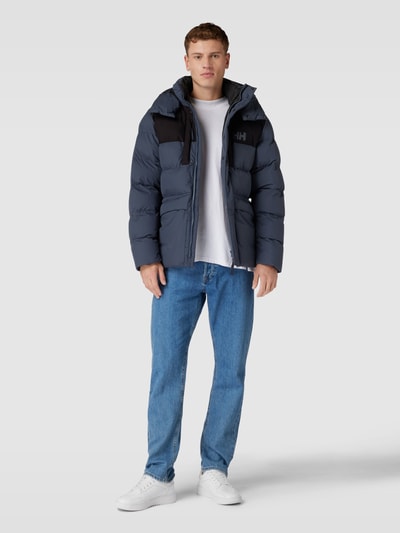 Helly Hansen Gewatteerd jack met labelprint, model 'EXPLORER' Blauw - 1