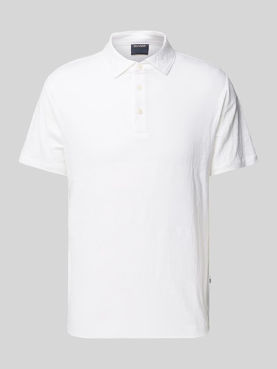 OLYMP Level Five Poloshirt met korte knoopsluiting Wit - 2