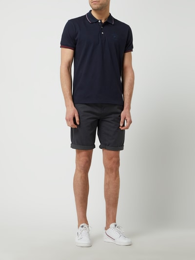 Lerros Regular Fit Chino-Shorts aus Baumwolle Modell 'Craig' Mittelgrau 1