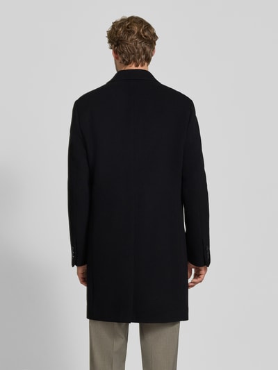 BOSS Slim Fit Funktionsmantel aus Woll-Mix Modell 'HYDE' Black 5