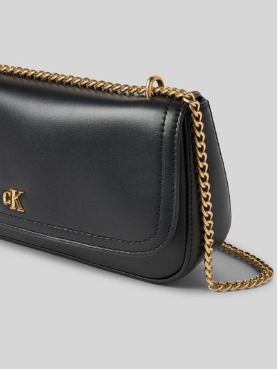 CK Calvin Klein Torba na ramię z detalem z logo Czarny 3