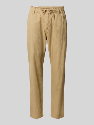 s.Oliver RED LABEL Relaxed Fit Chino mit Tunnelzug Beige 2
