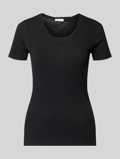 Marc O'Polo Regular Fit T-Shirt aus reiner Baumwolle Black 2