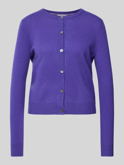 Christian Berg Woman Cardigan met doorknoopsluiting Violet - 2