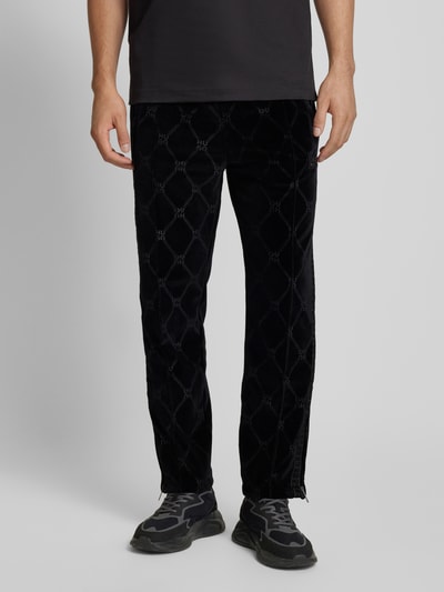 HUGO Sweatpants mit elastischem Bund Modell 'Dislaco' Black 4