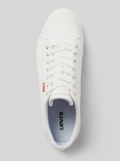 Levi’s® Acc. Sneakers met labeldetail, model 'WOODWARD' Wit - 3