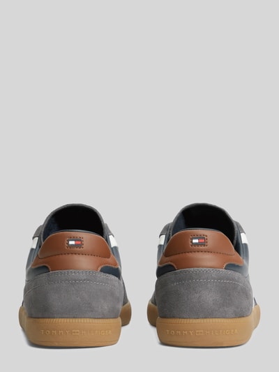 Tommy Hilfiger Sneaker aus echtem Leder mit Label-Schriftzug Marine 5