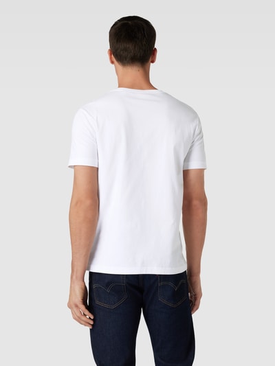 GANT T-Shirt mit Label-Print Modell 'ARCHIVE SHIELD' Weiss 5