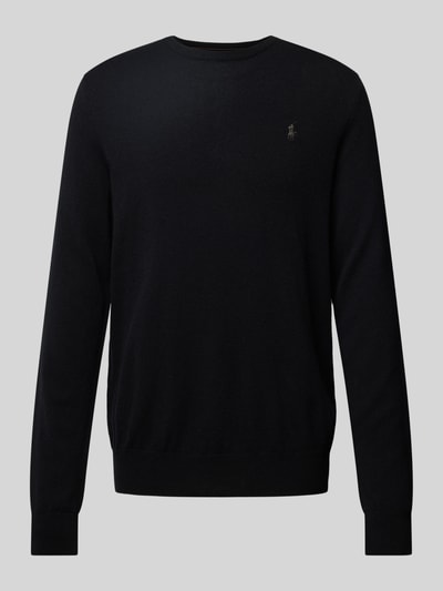 Polo Ralph Lauren Strickpullover aus Lanawolle mit Rundhalsausschnitt Black 2