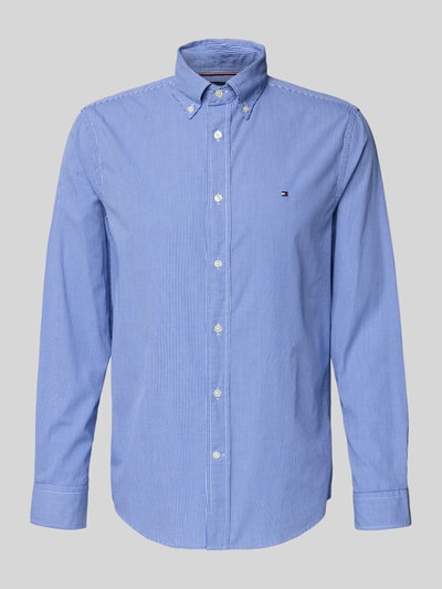 Tommy Hilfiger Regular fit vrijetijdsoverhemd van puur katoen-popeline Koningsblauw - 2