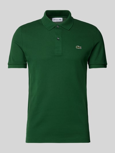 Lacoste Koszulka polo o kroju slim fit z naszywką logo model ‘CORE’ Zielony 2