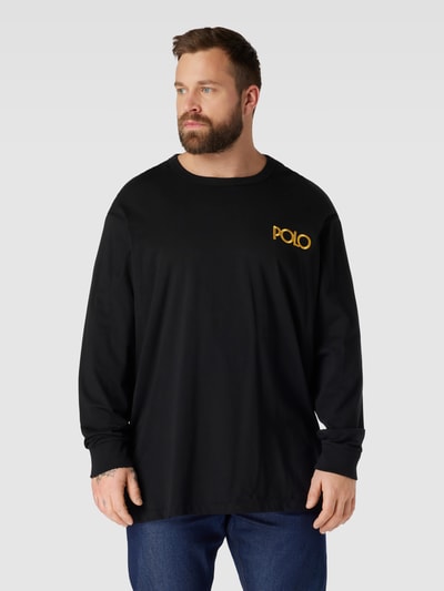 Polo Ralph Lauren Big & Tall PLUS SIZE Longsleeve mit Rundhalsausschnitt Black 4