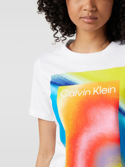 Calvin Klein Underwear T-shirt z nadrukiem z logo Średnioszary 3