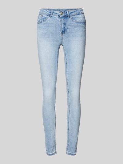 Vero Moda Skinny Fit Jeans aus Baumwoll-Mix Modell 'FLASH' Jeansblau 2