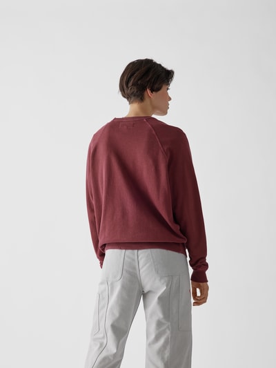 The Great Sweatshirt mit Brand-Detail Bordeaux 5