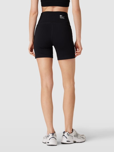 Lacoste Sport Shorts mit Label-Patch Black 5