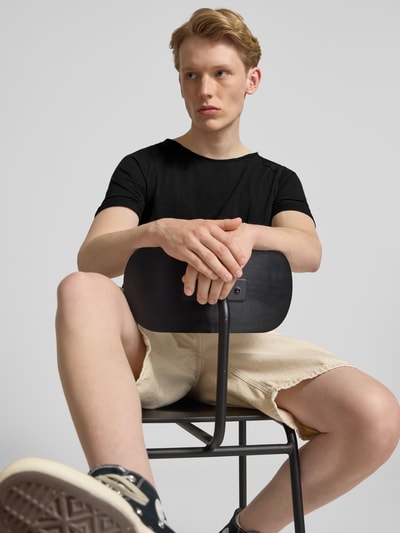 Redefined Rebel T-Shirt mit Rundhalsausschnitt Modell 'KAS' Black 3