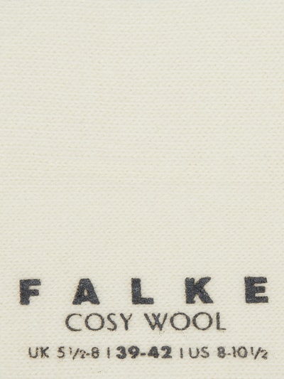 FALKE Socken mit Kaschmir-Anteil Modell Cosy Wool Offwhite 2