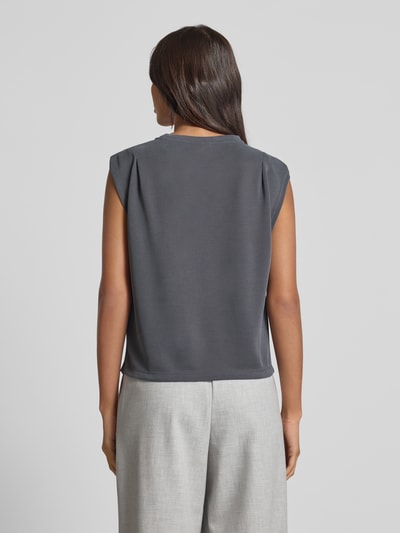Jake*s Collection Tanktop met ronde hals Donkergrijs - 5