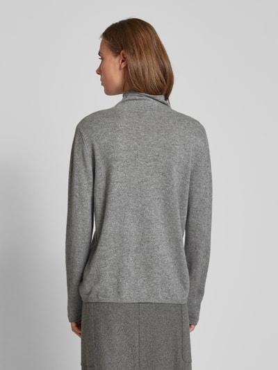 Luisa Cerano Gebreide pullover met turtleneck Middengrijs - 5