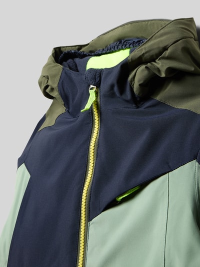 Killtec Funktionsjacke mit Label-Patch Oliv 2