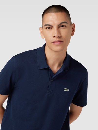 Ombord Gooey Tag telefonen Lacoste Regular Fit Poloshirt aus Baumwolle mit Label-Detail (marineblau)  online kaufen