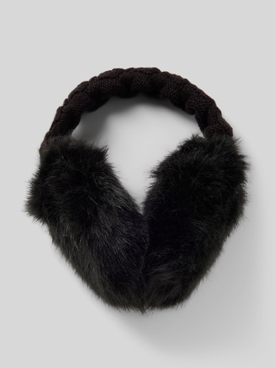 Barts Ohrenwärmer mit Kunstfellbesatz Black 1